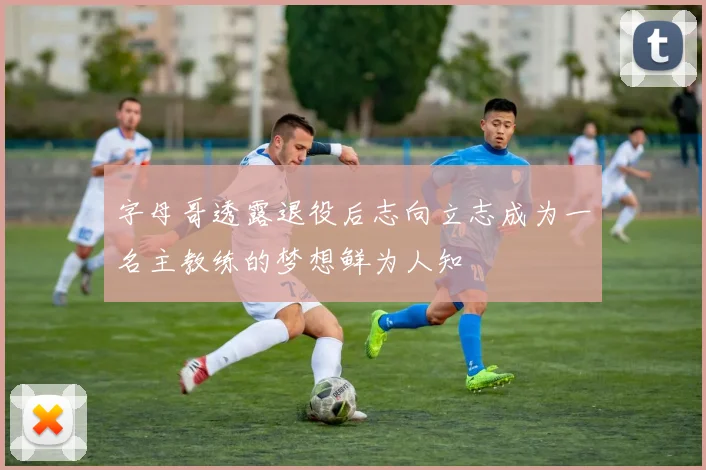字母哥透露退役后志向立志成为一名主教练的梦想鲜为人知